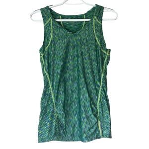 Athleta Blue / Green Athletic Tank Top Size XS